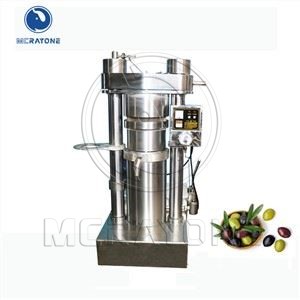 Procédé d’extraction d’huile d’olive par pressage à froid hydraulique