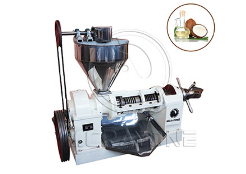 Ligne de production simple pour l’huile de coco comestible