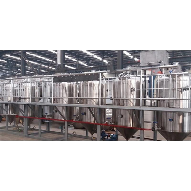 Machine de raffinage d&rsquo;huile brute