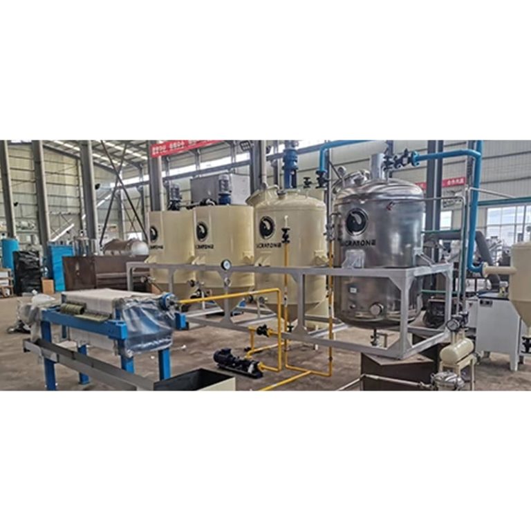 machines de raffinerie d’huile