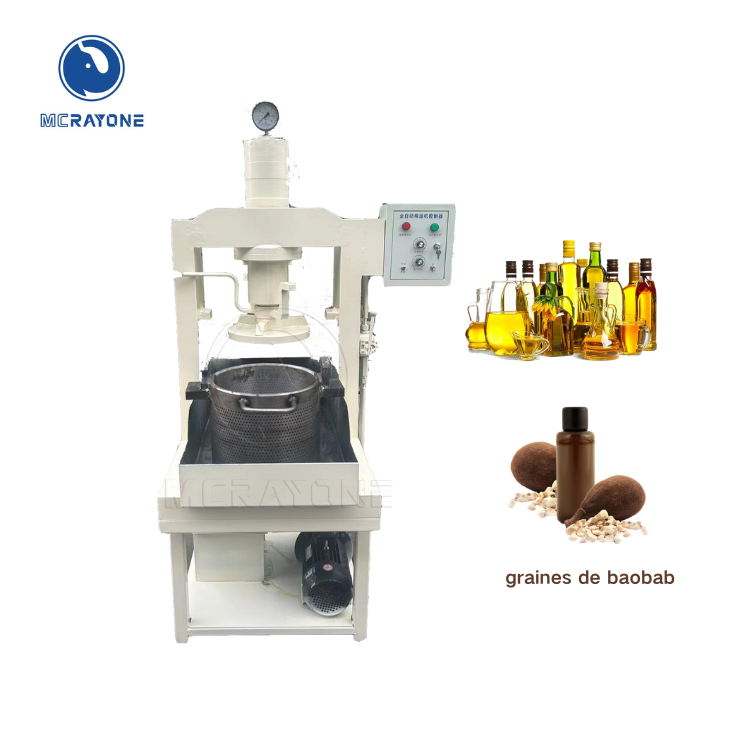 Pressage de l’huile de baobab