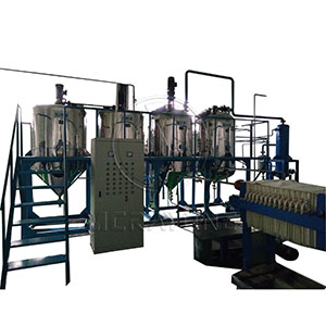 Machine de raffinerie de beurre de cacao