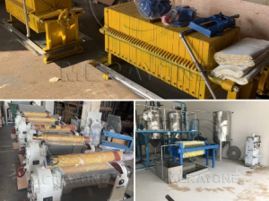 Ligne de production d&rsquo;huile de tournesol 72 T/jr au Kenya