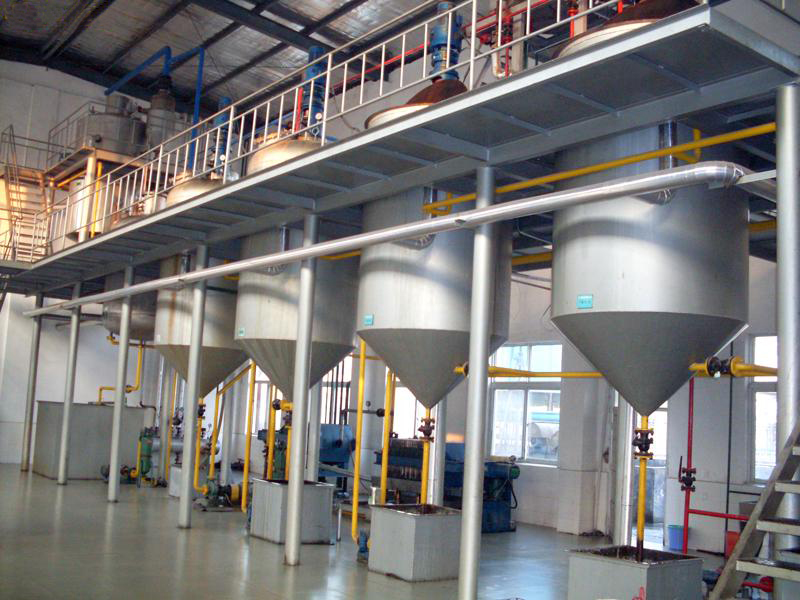 Usine de raffinage d&rsquo;huile de tournesol industrielle