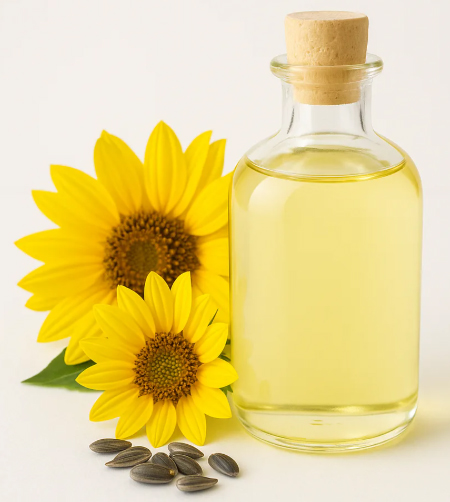 Procédé de raffinage de l’huile de tournesol