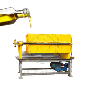 Filtration de l’huile de soja