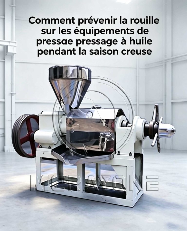 Comment prévenir la rouille sur les presses à huile pendant l&rsquo;intersaison